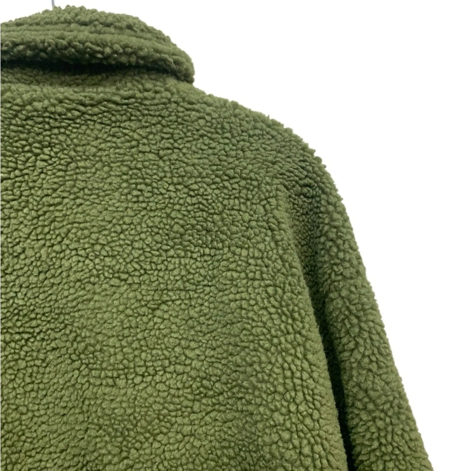 I.am.Gia LARGE olive pixie coat jacket teddy SZ Small