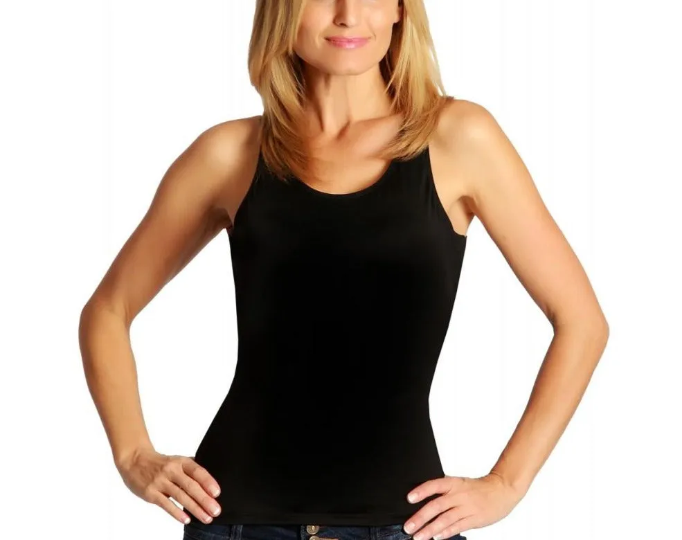 InstantFigure Compression Scoop Tank Top Shapewear  WT40021