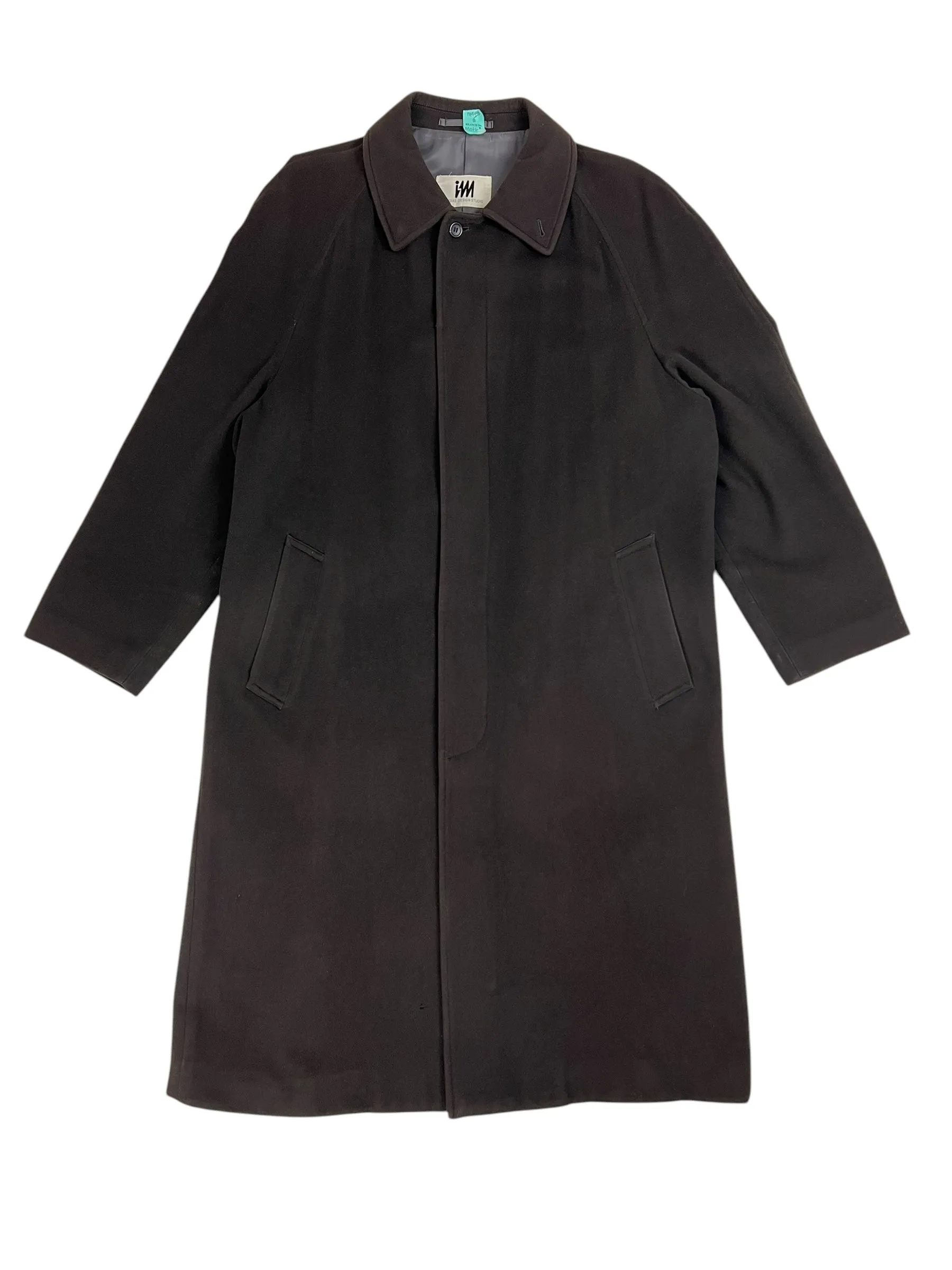 Issey Miyake IM men’s wool overcoat