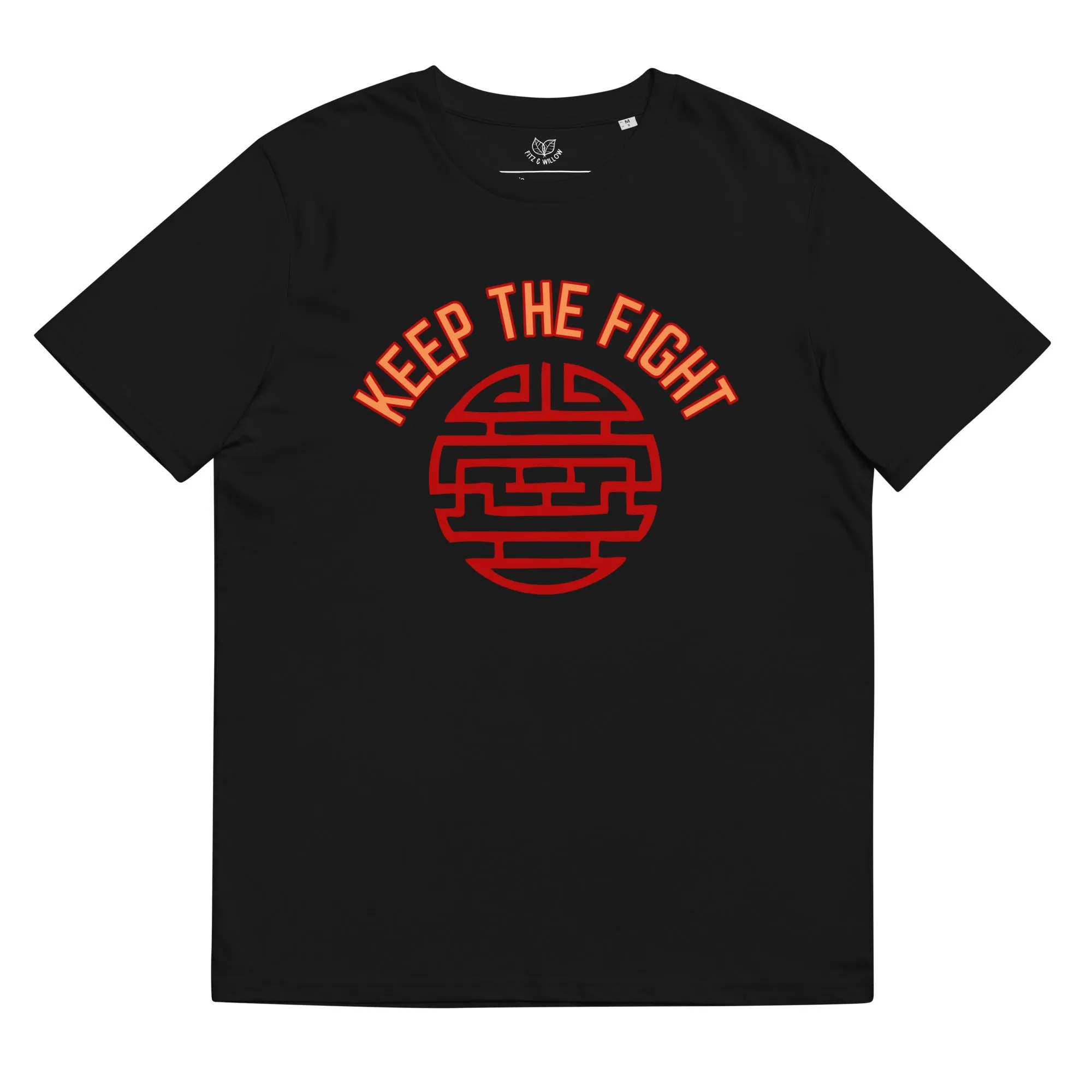 Keep the fight, organic cotton t-shirt