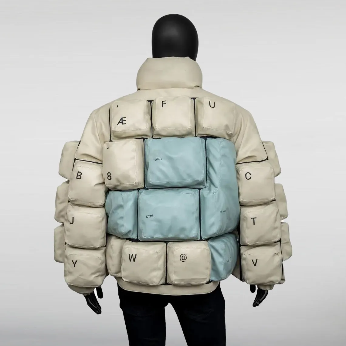 Keyboard Puffer Jacket