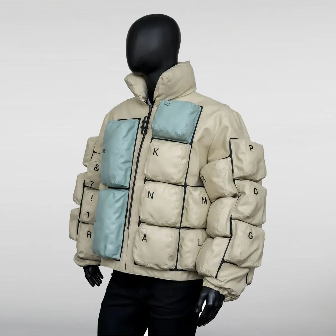 Keyboard Puffer Jacket