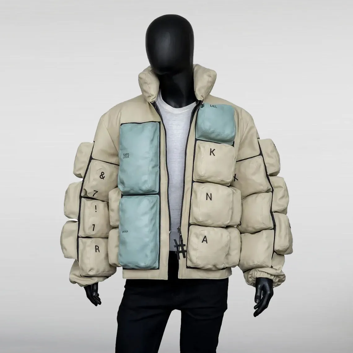 Keyboard Puffer Jacket