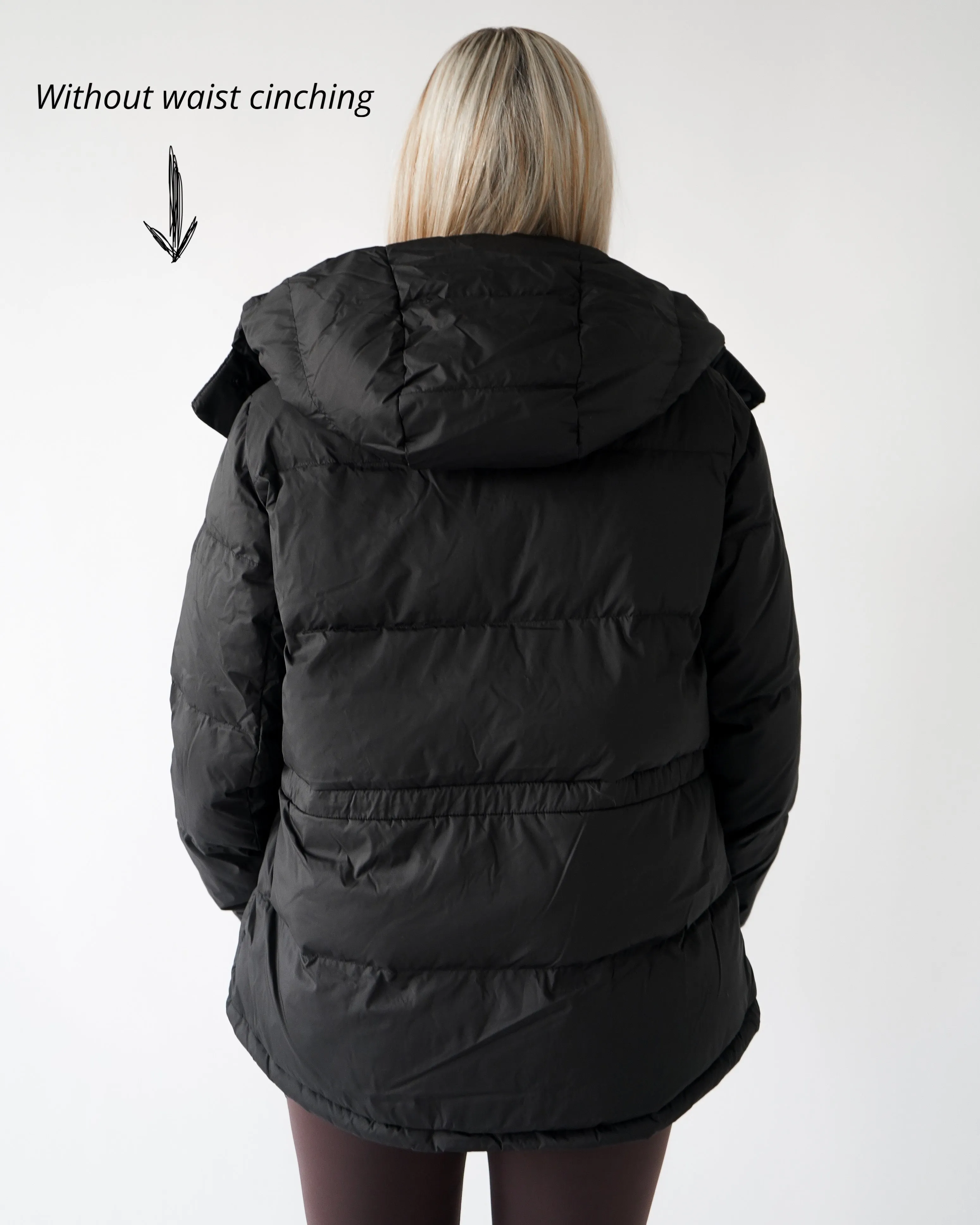 Legacy Puff Down Jacket - Black