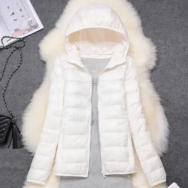 Light Classic Winter Parka Jacket for Women | Ideal for Winter