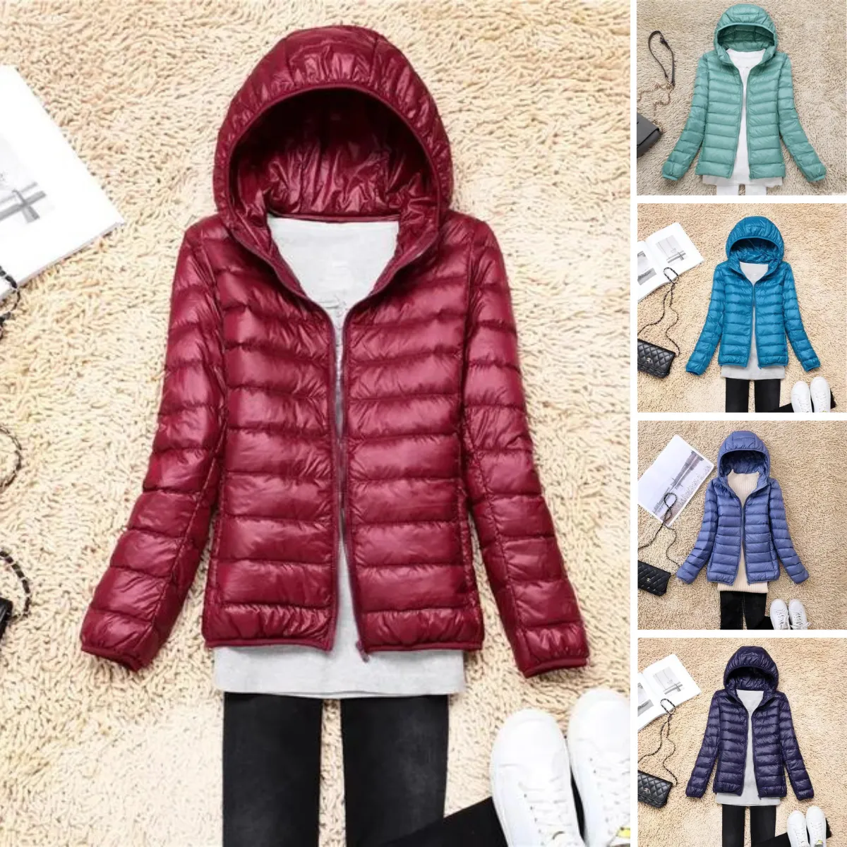 Light Classic Winter Parka Jacket for Women | Ideal for Winter