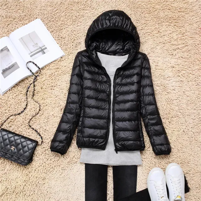 Light Classic Winter Parka Jacket for Women | Ideal for Winter