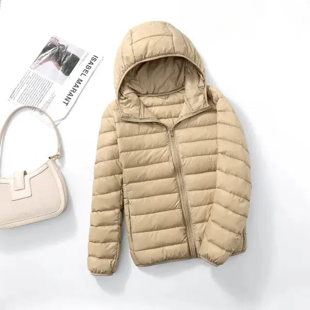 Light Classic Winter Parka Jacket for Women | Ideal for Winter