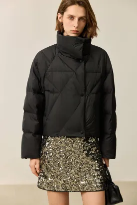 LILY White Duck Down Ultra-Light Down Jacket