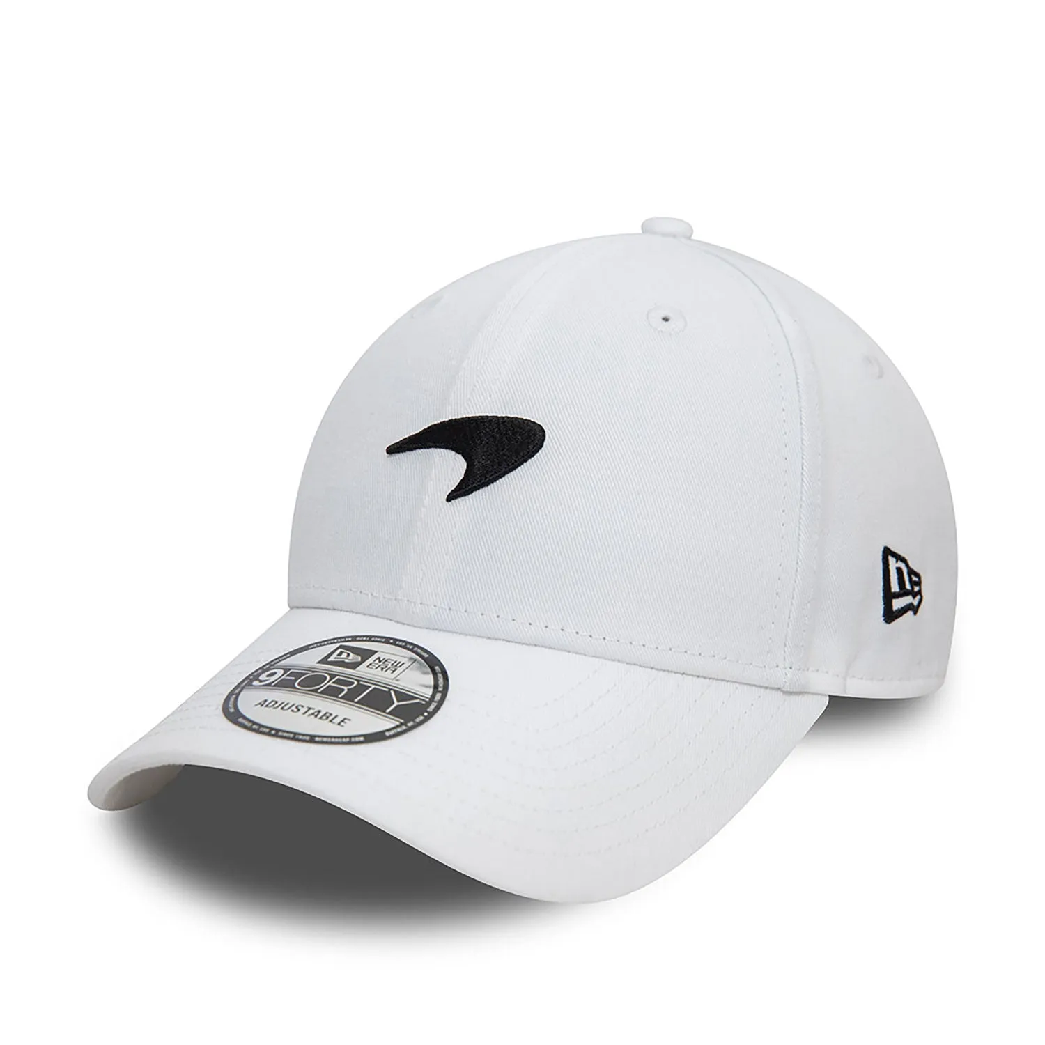 McLaren cap, New Era, 9FORTY, seasonal, white