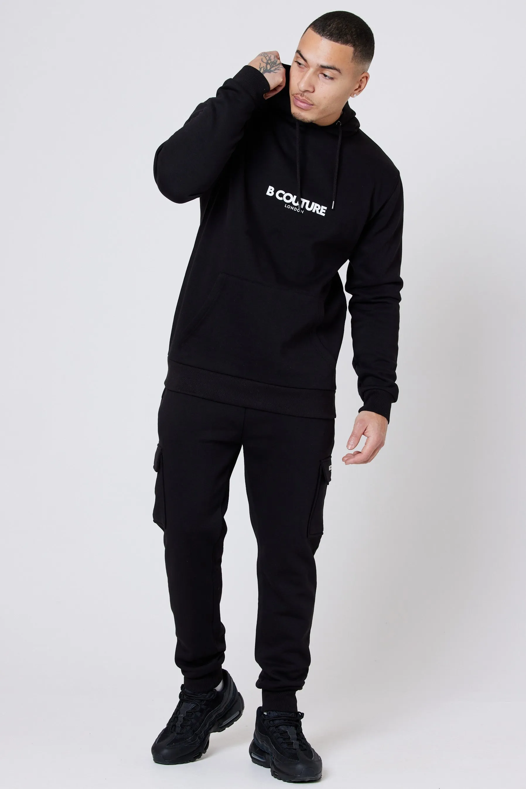 Middleton Cargo Joggers - Black