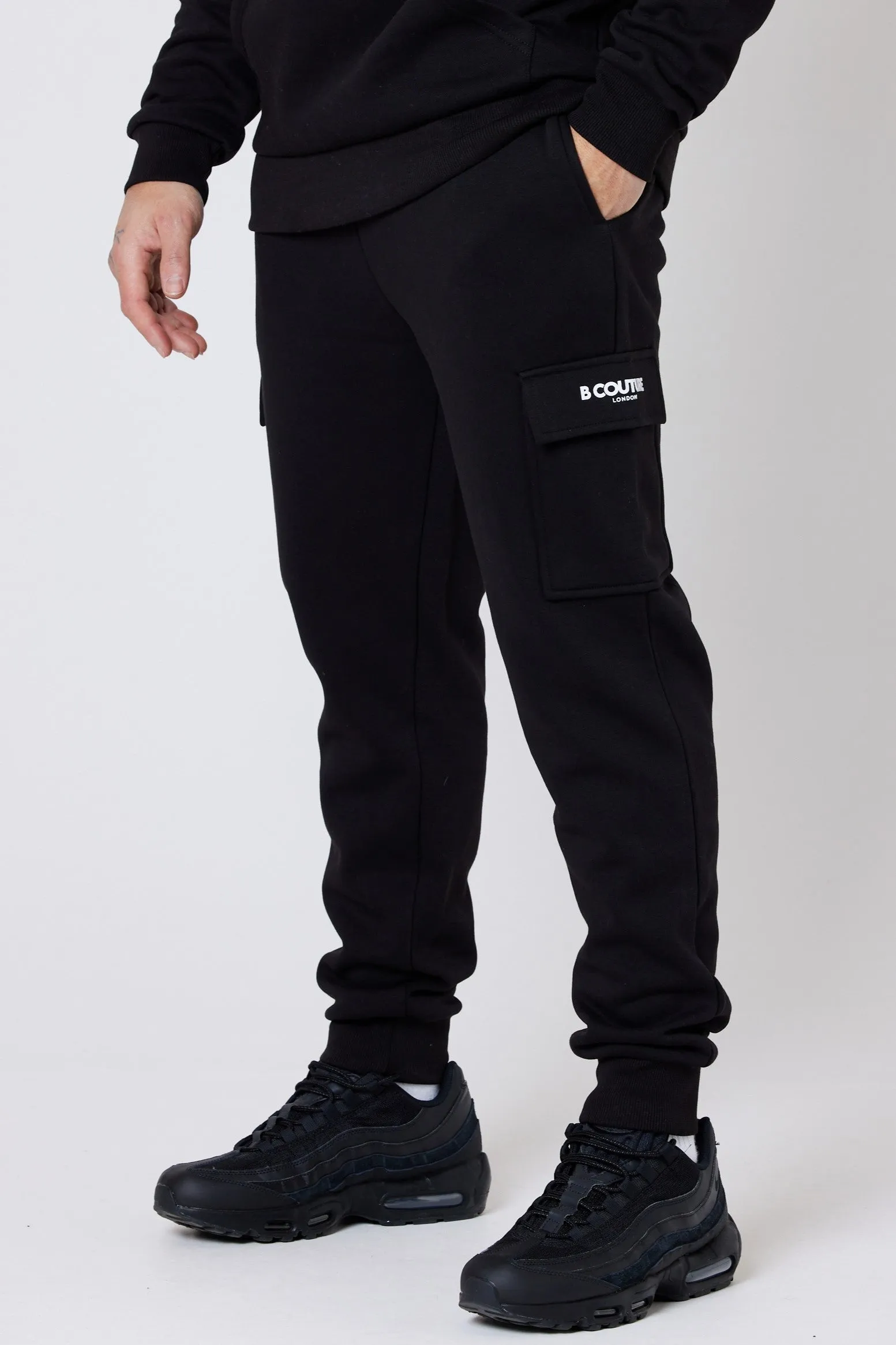 Middleton Cargo Joggers - Black