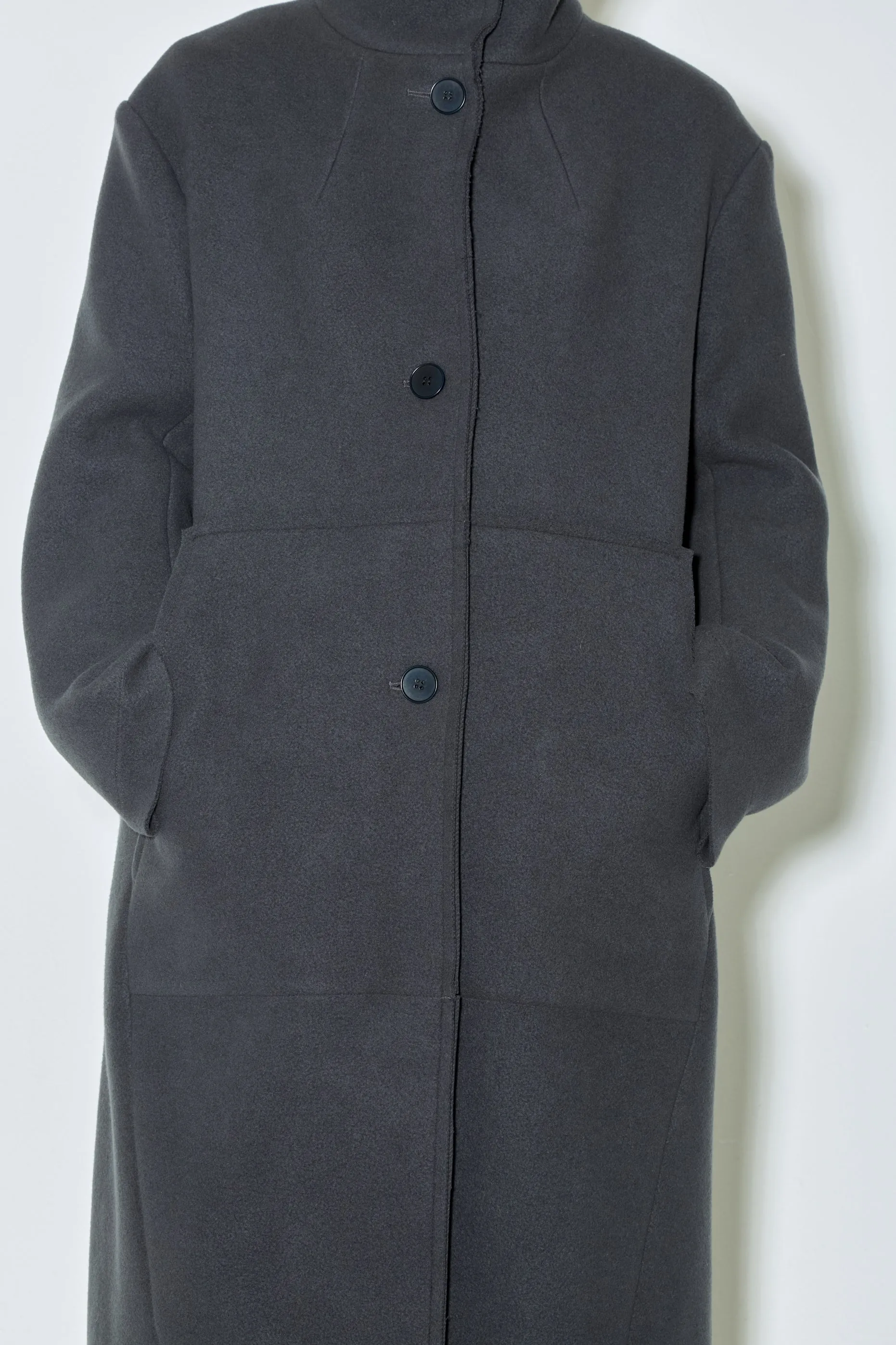 MILA coat grey