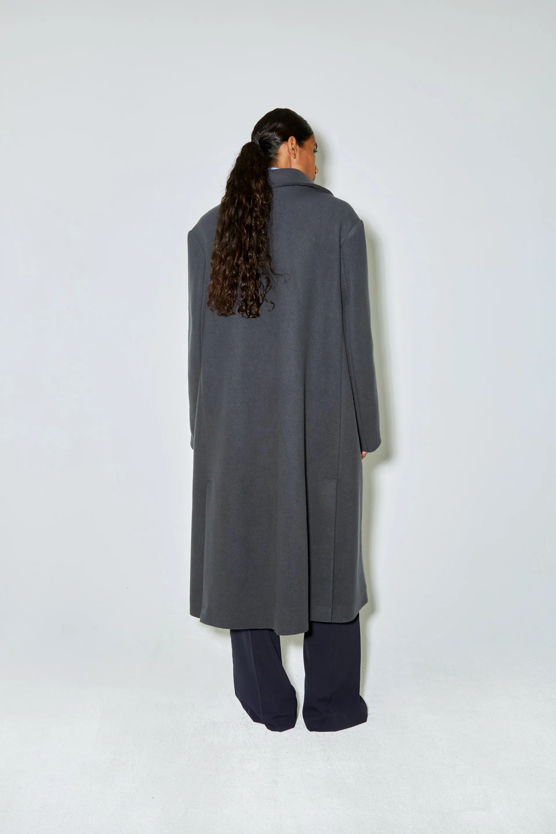 MILA coat grey