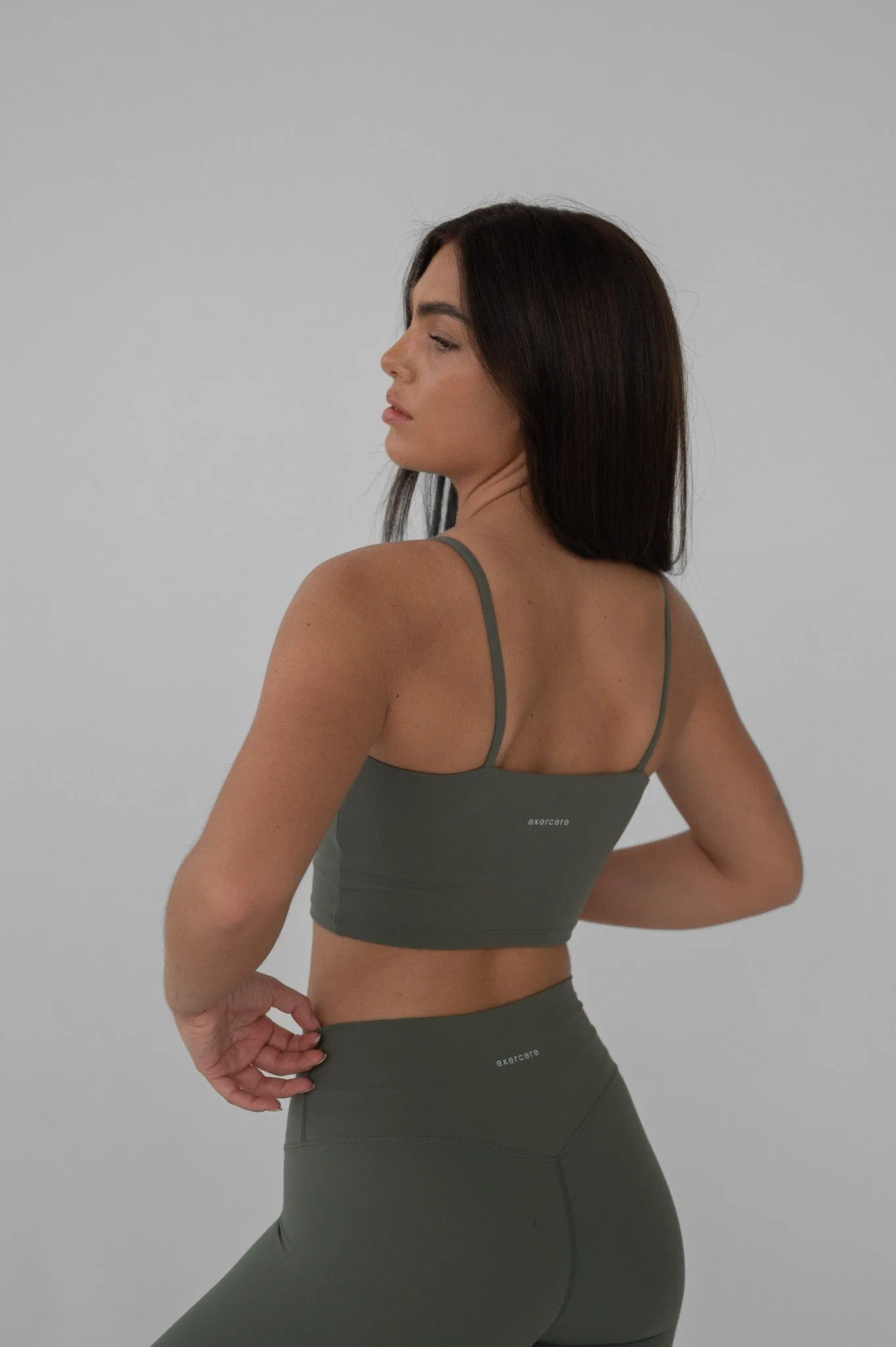 Neaty Tank Top - Olive Green