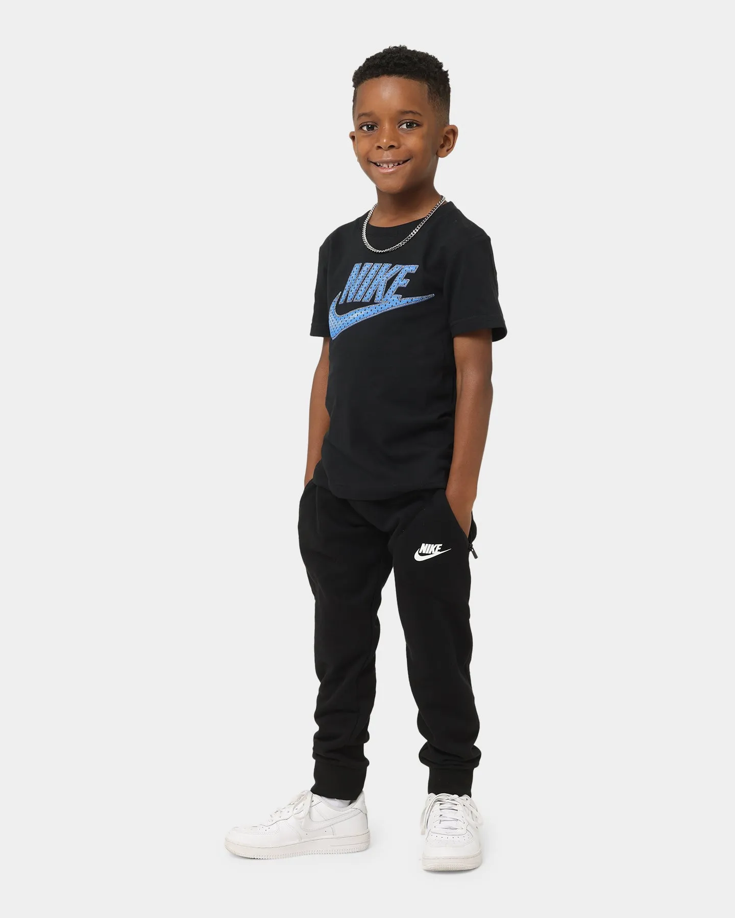 Nike Kids' Thrill Zip Pocket Joggers Black