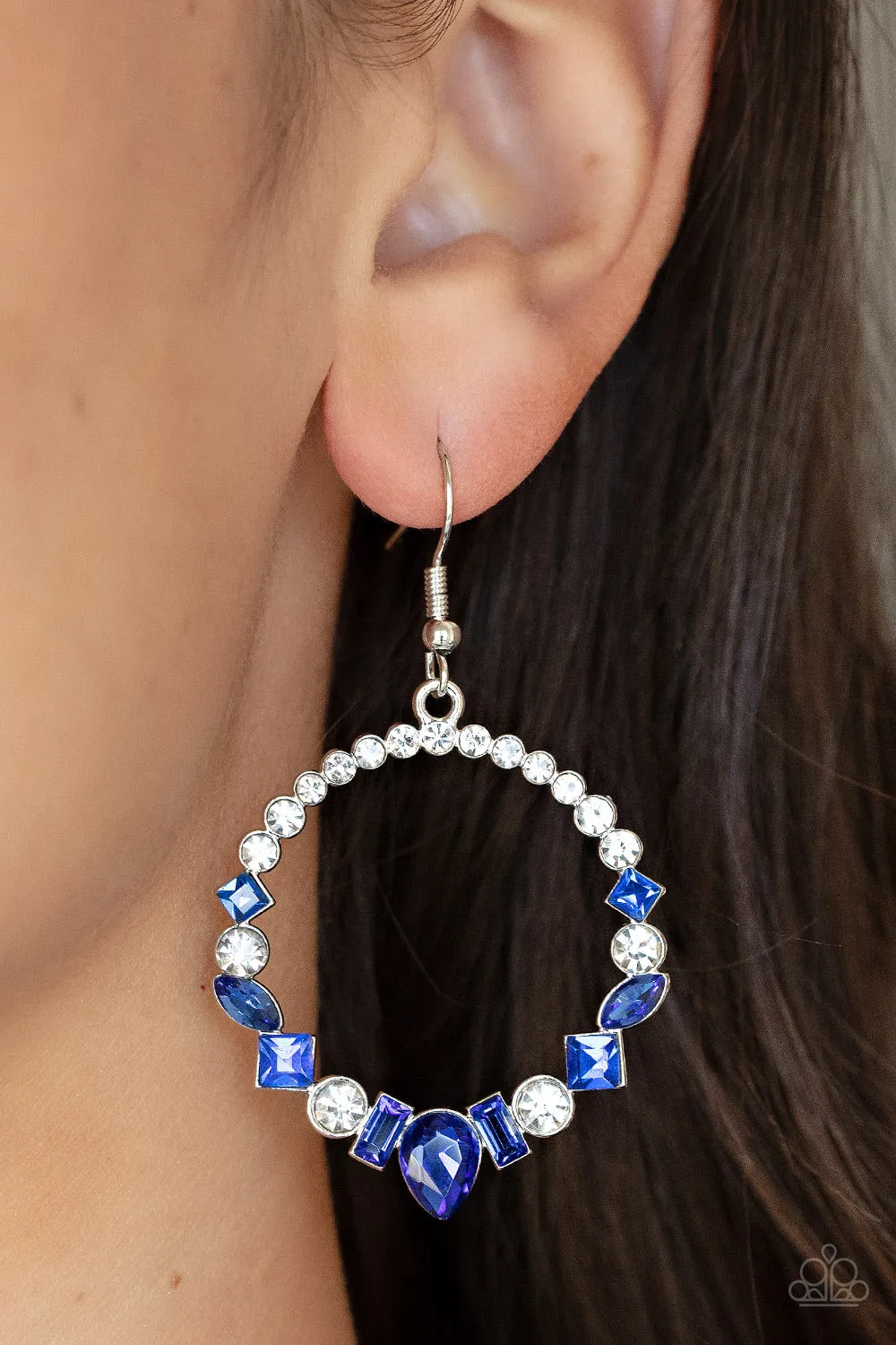 Paparazzi Revolutionary Refinement - Blue Earring