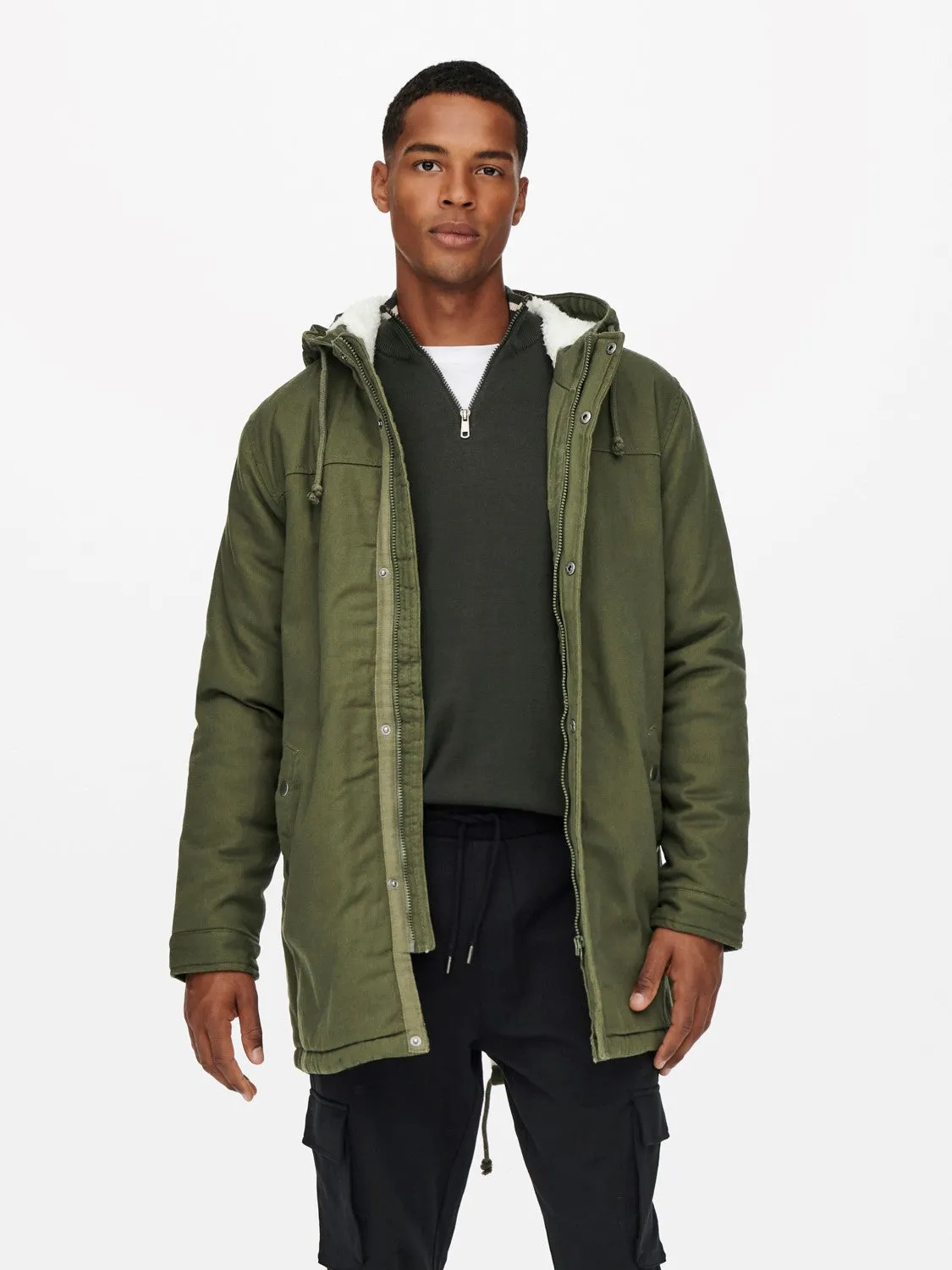 Parka Jacket - Olive