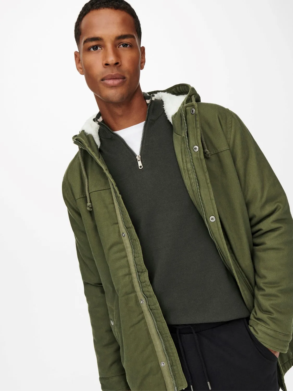 Parka Jacket - Olive