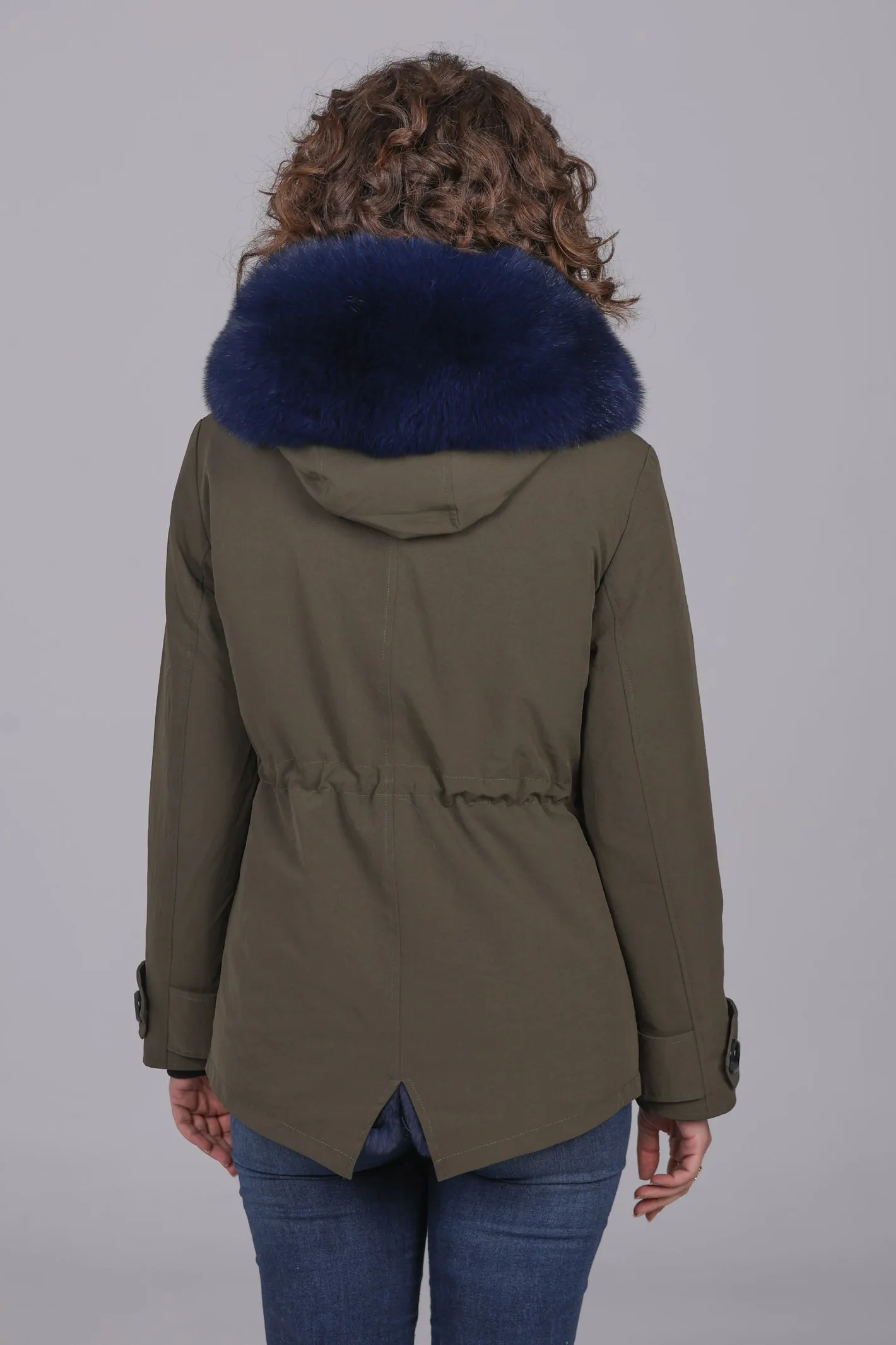 Parka short Urban fox blue