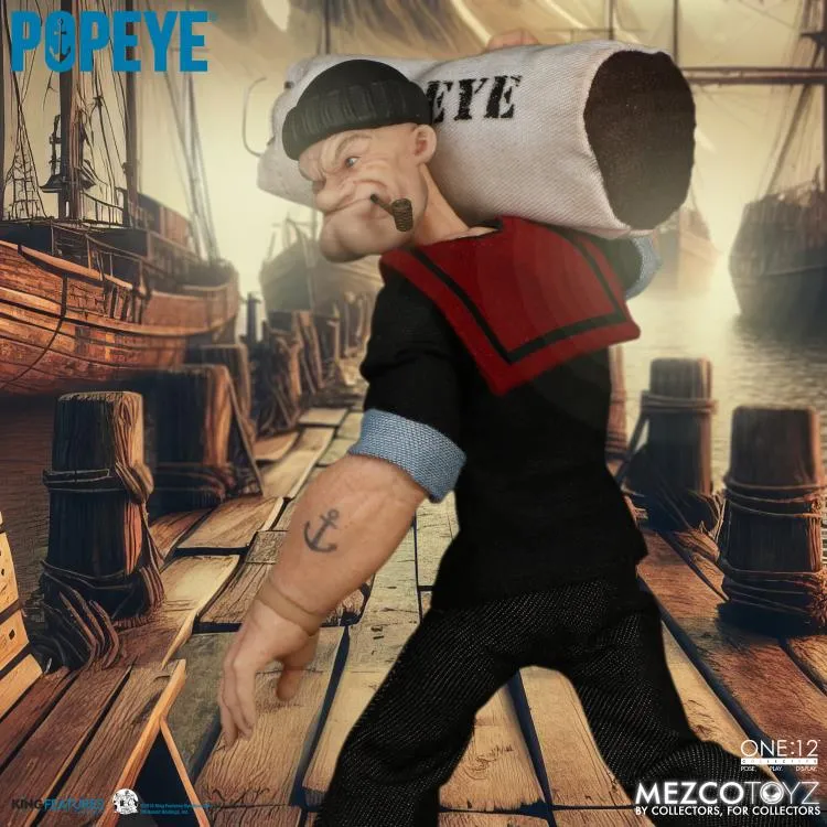 (Pre-order) Mezco Toyz Popeye One:12 Collective Popeye