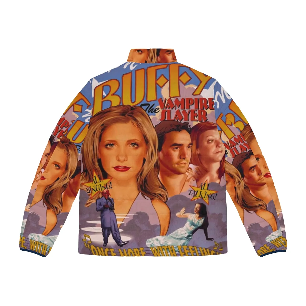 "Buffy the Vampire Slayer Once More With Feeling Rectangle Puffer Jacket"