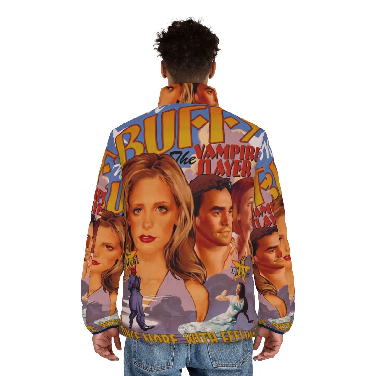 "Buffy the Vampire Slayer Once More With Feeling Rectangle Puffer Jacket"