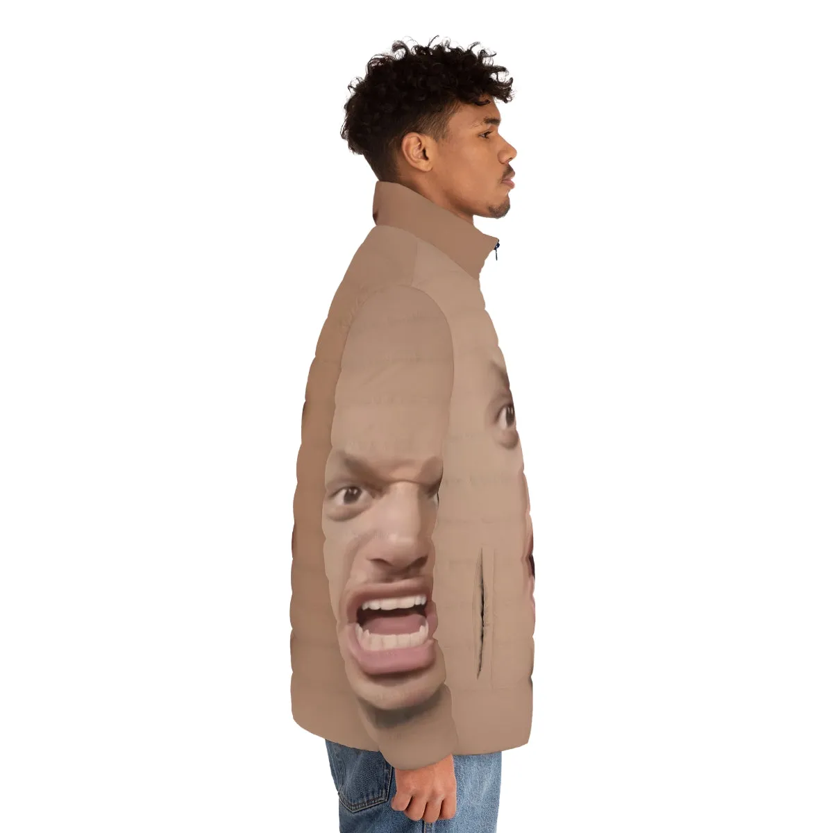 "Eric Andre Yelling Puffer Jacket: Unleash Your Inner Chaos"