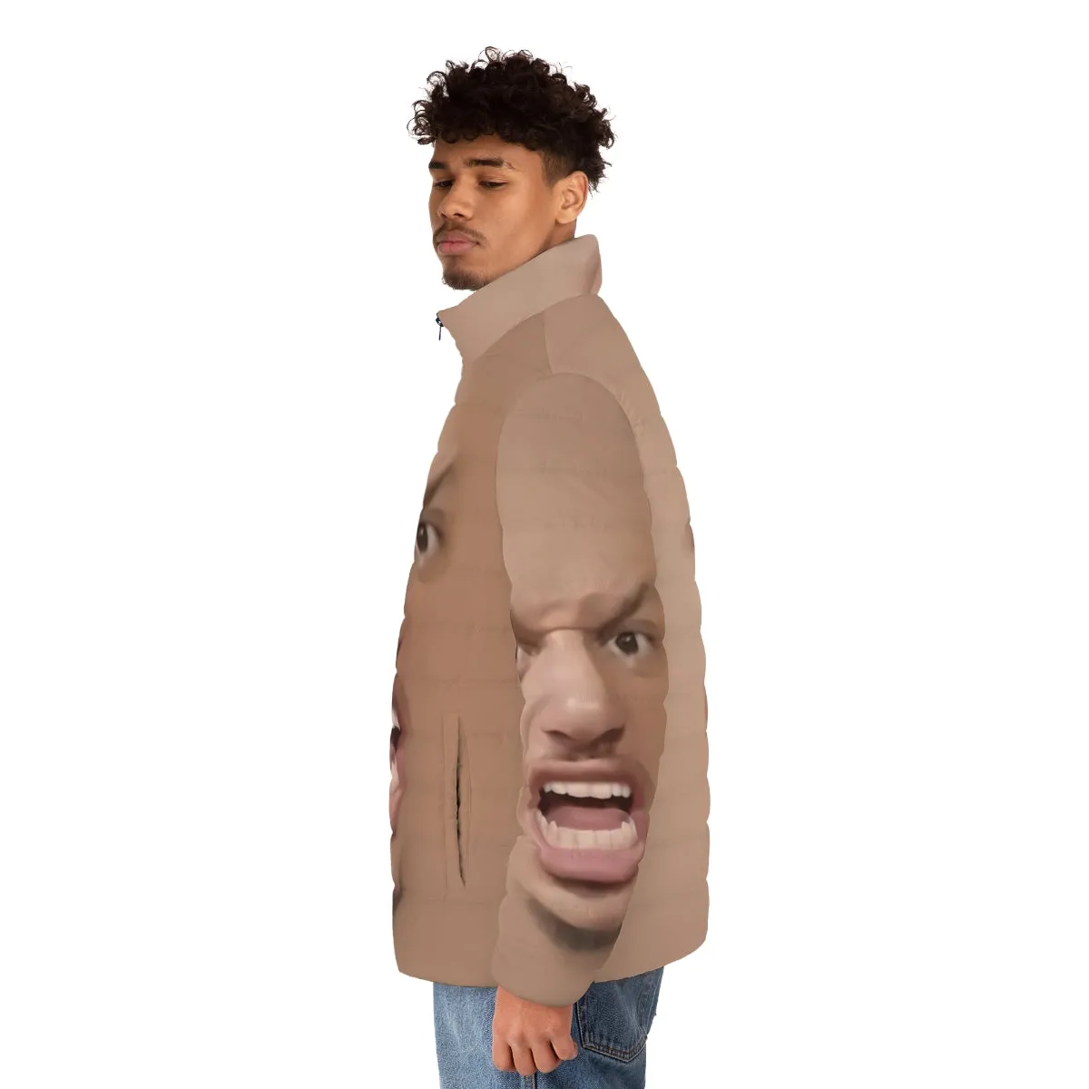 "Eric Andre Yelling Puffer Jacket: Unleash Your Inner Chaos"