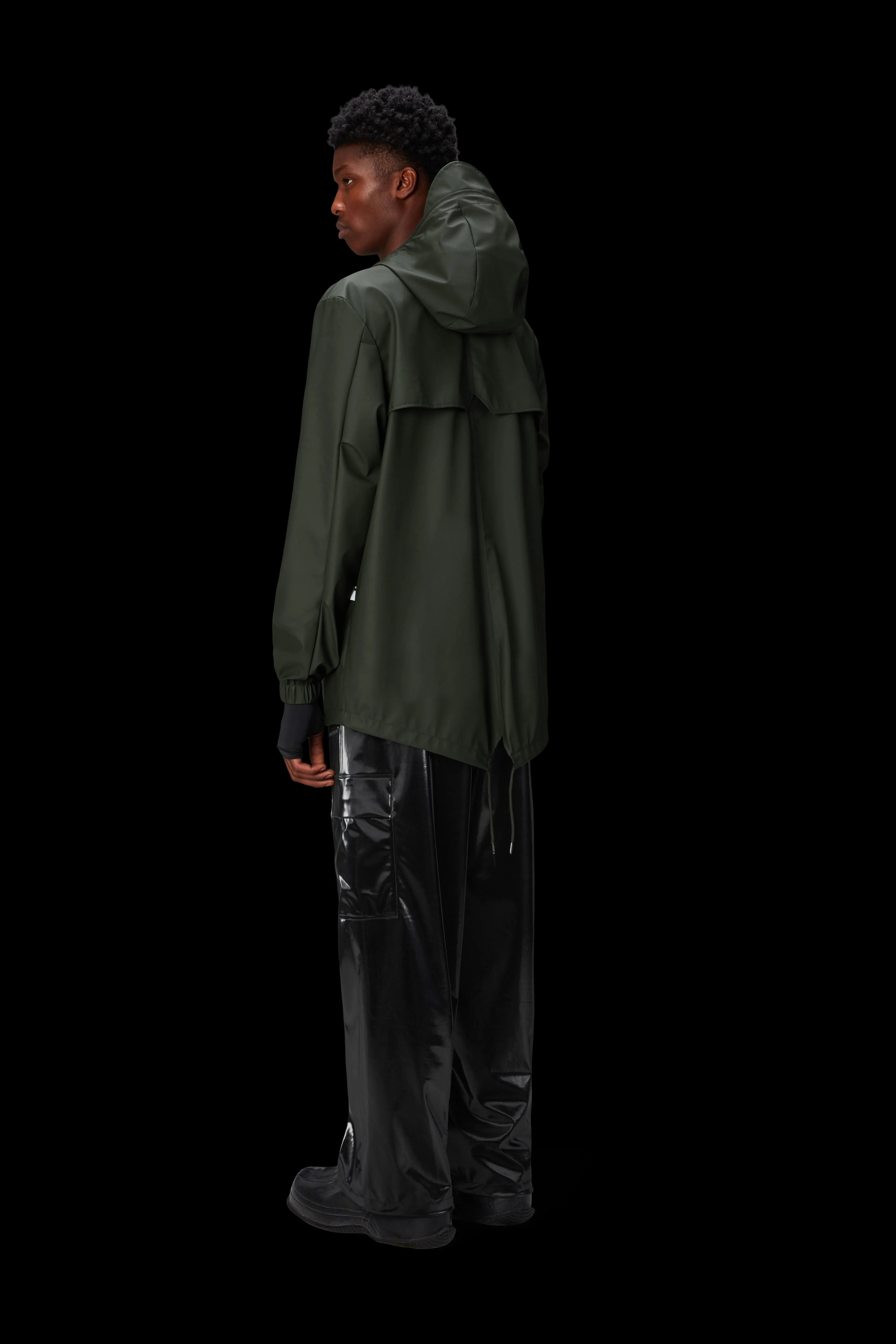 Rains Fishtail Parka Verde Unisex