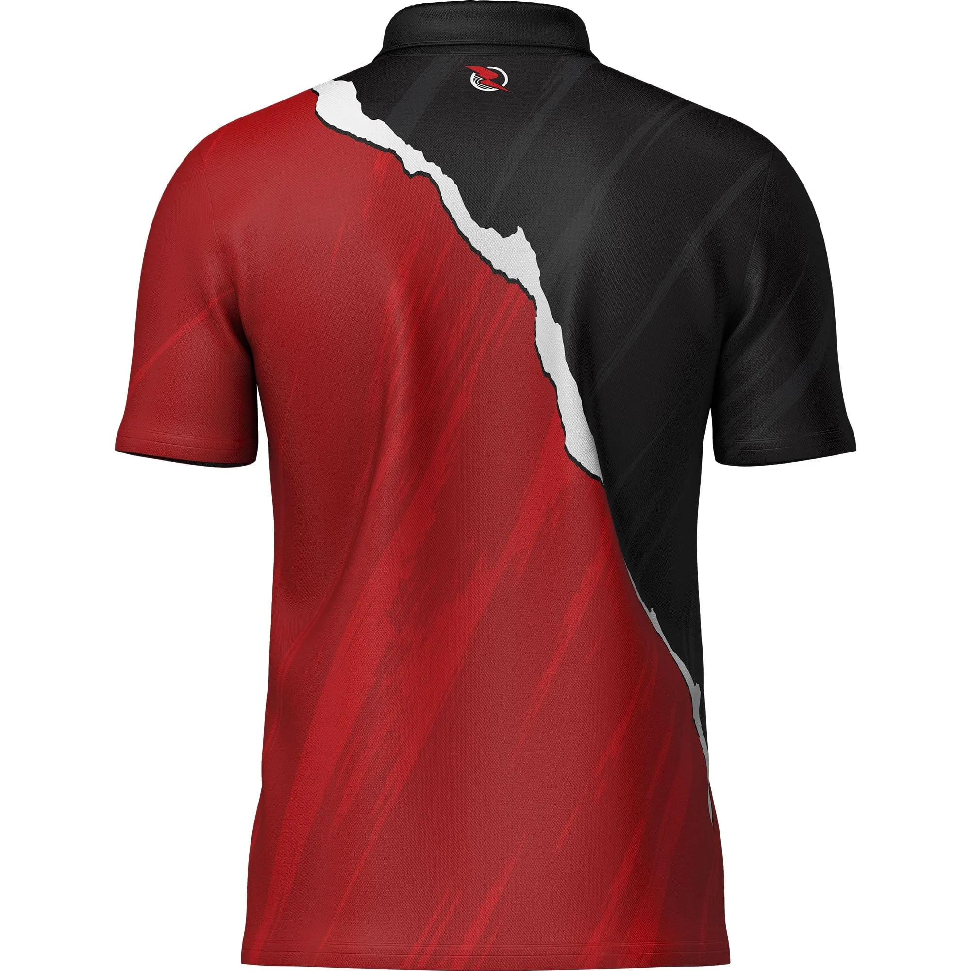 Ruthless RipTorn ECO Dart Shirt - with Pocket - Black & Red