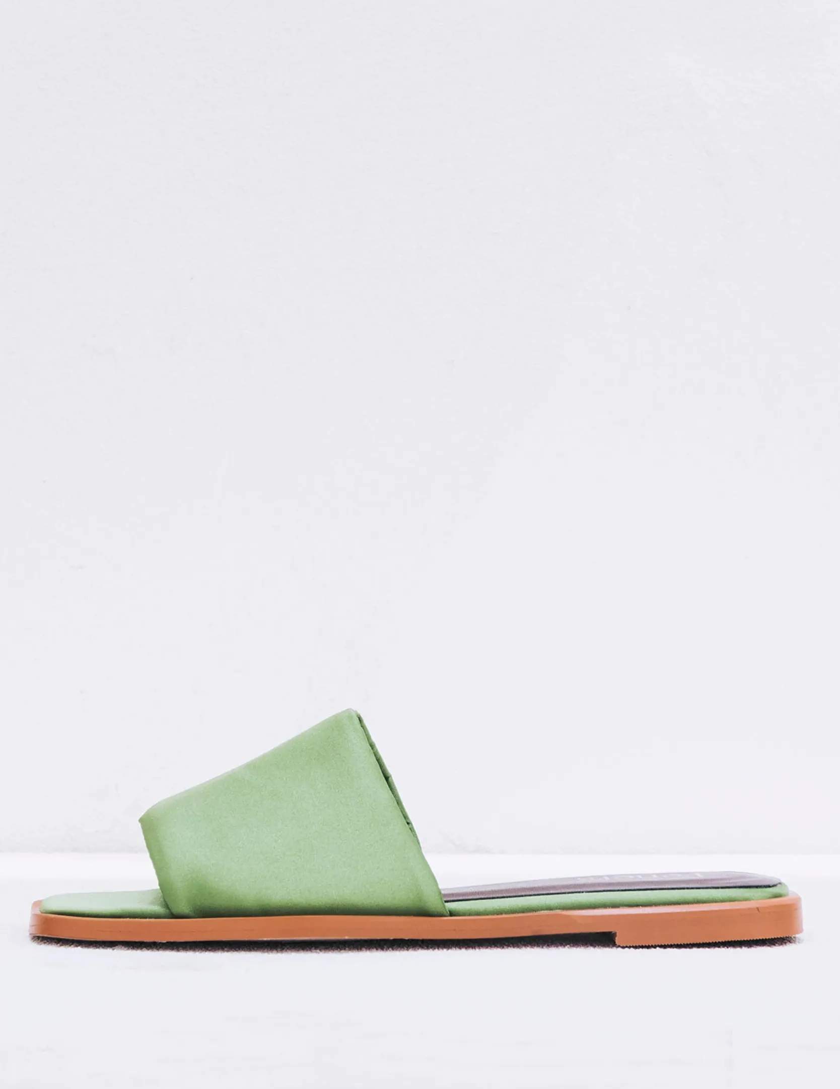 sandal - camille - satin olive