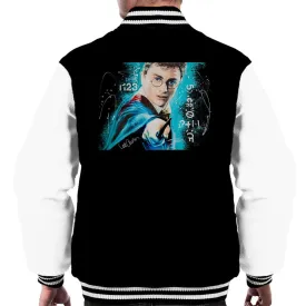 Sidney Maurer Original Portrait Of Daniel Radcliffe Harry Potter Men's Varsity Jacket