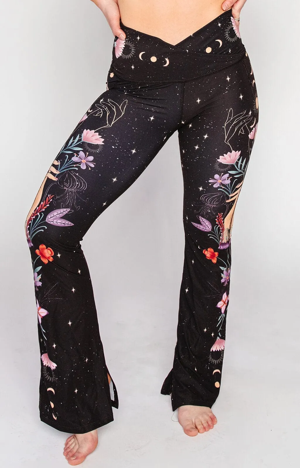 Split Flare Pant In Celestial Timing