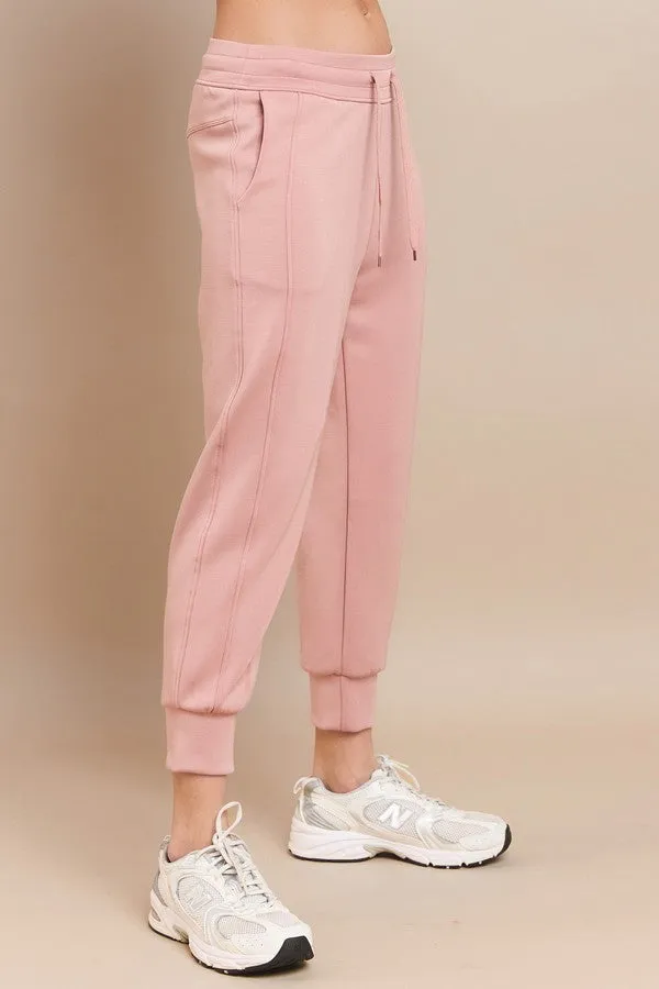 Sporty Cropped Joggers