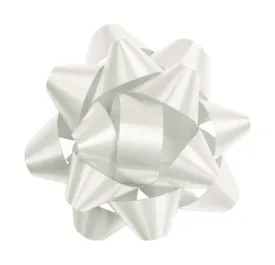 Star Bow, White 3.5" | 1 ct