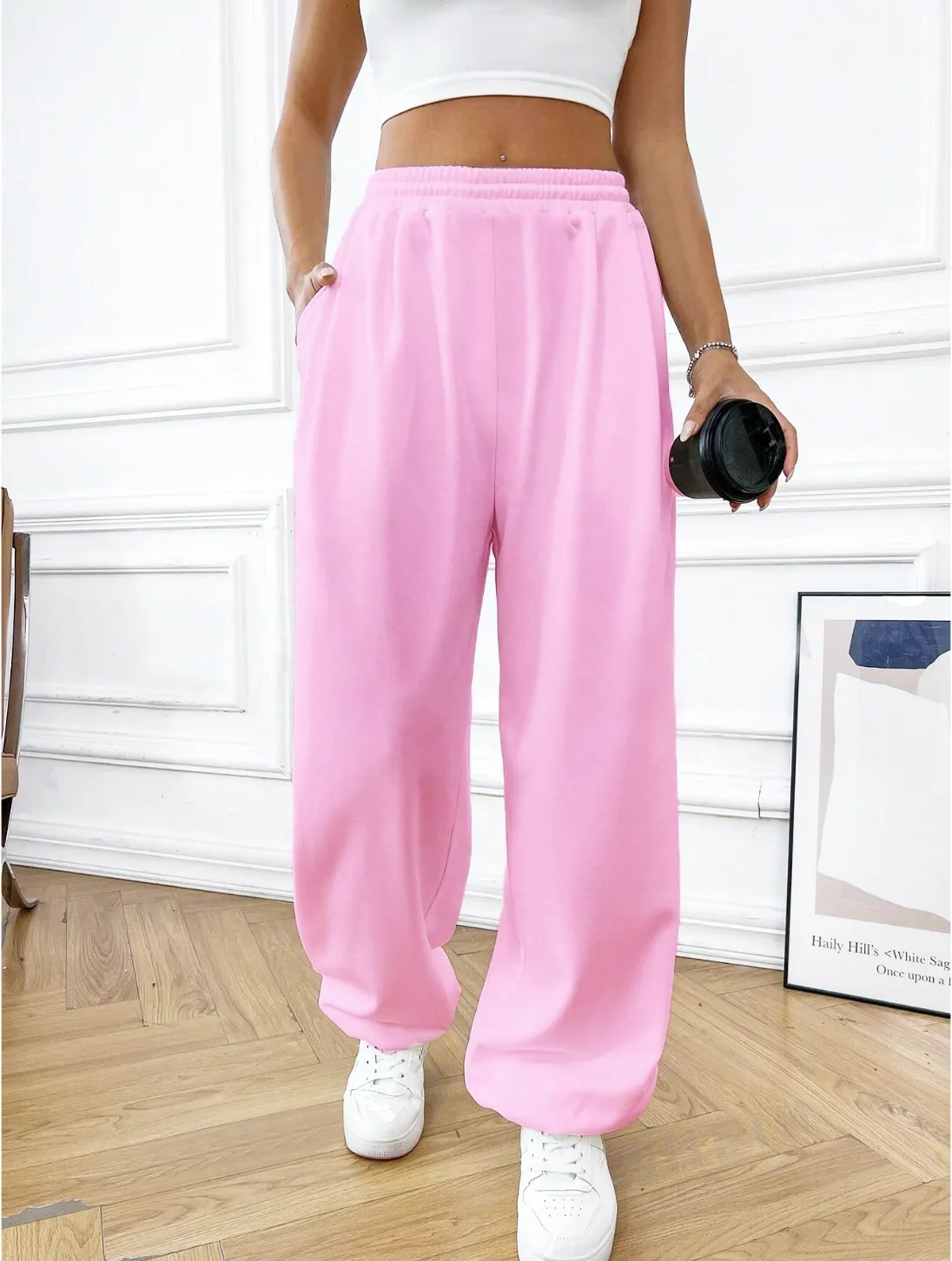 Stylish Baby pink Jogger