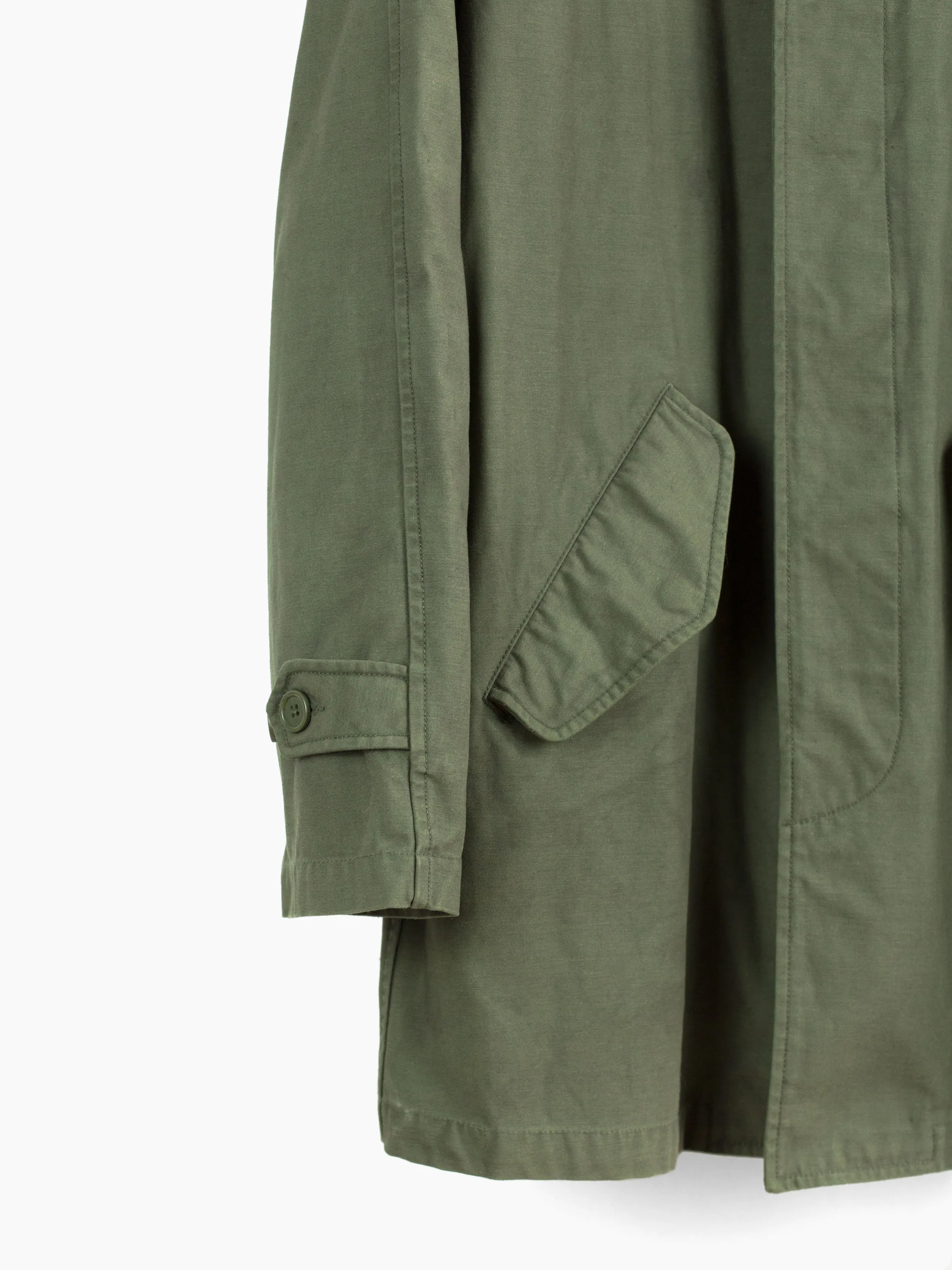 Supreme AW12 Overdyed Military Trench Coat