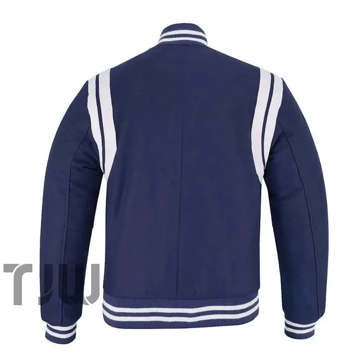 Teddy - Navy Blue White D/Strips