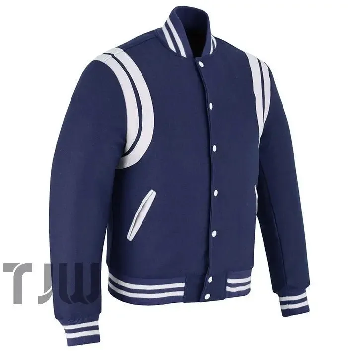 Teddy - Navy Blue White D/Strips