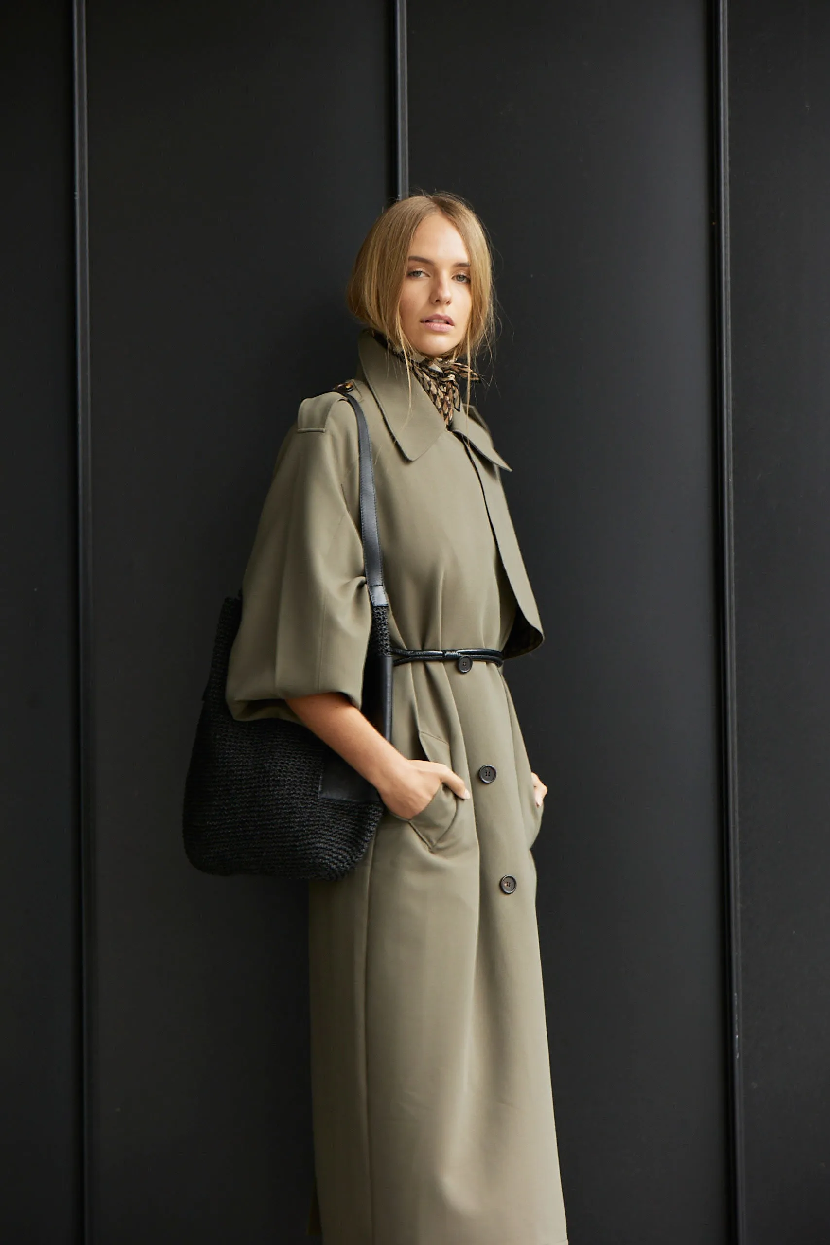 THE TRENCH. OLIVE