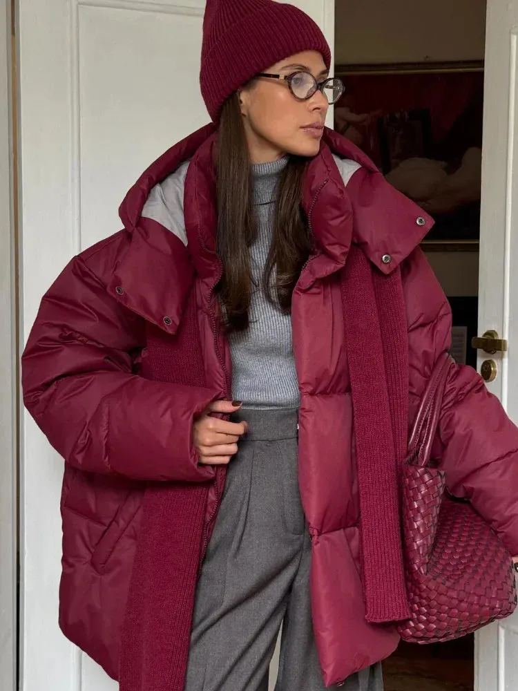 Thick Down Oversized Cotton puffer Jacket