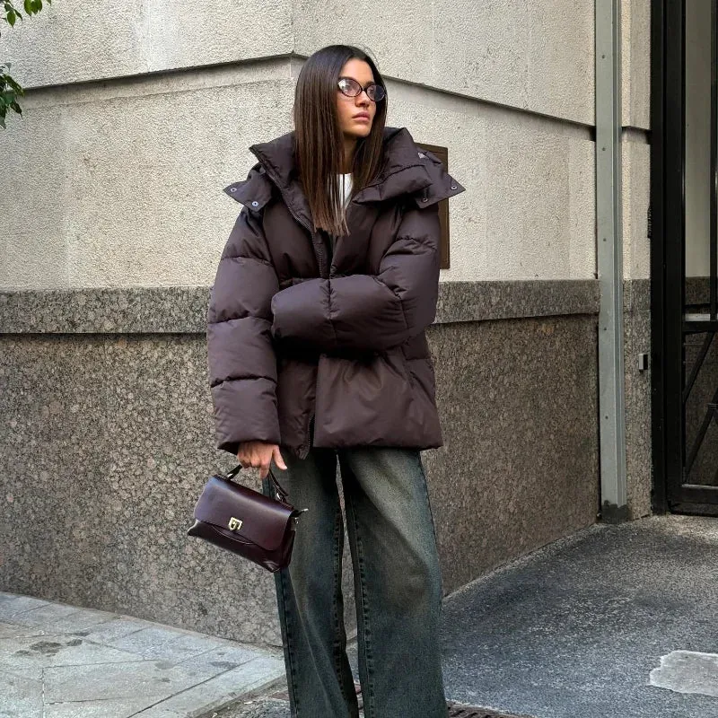 Thick Down Oversized Cotton puffer Jacket