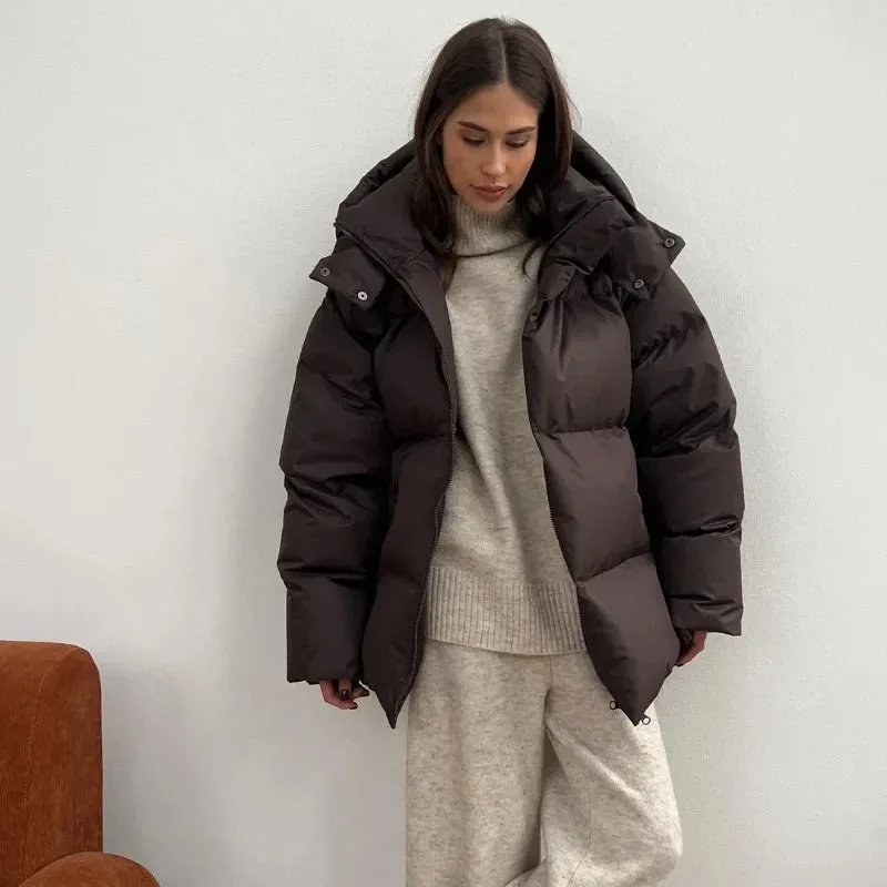 Thick Down Oversized Cotton puffer Jacket