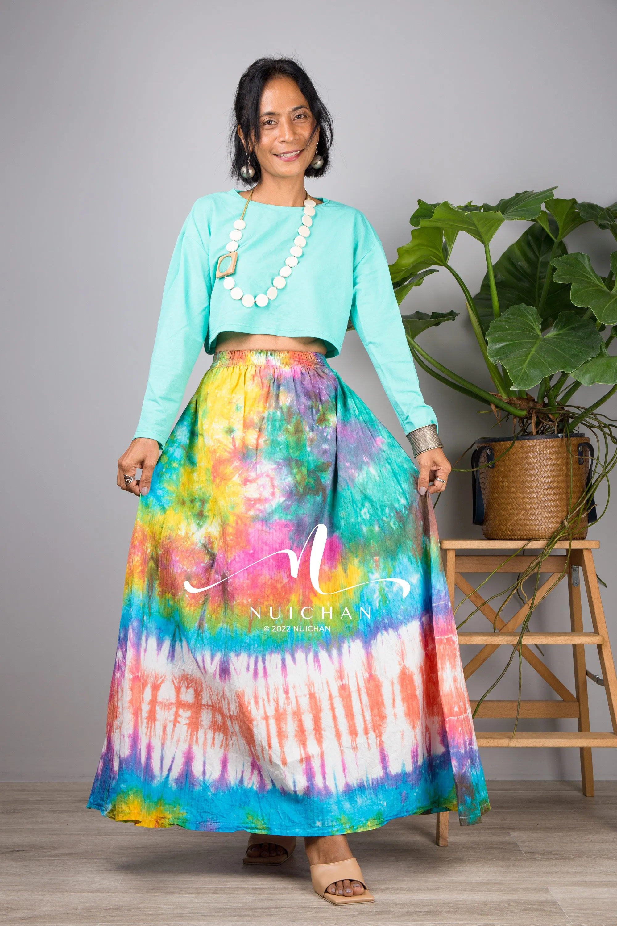 Tie dye skirt