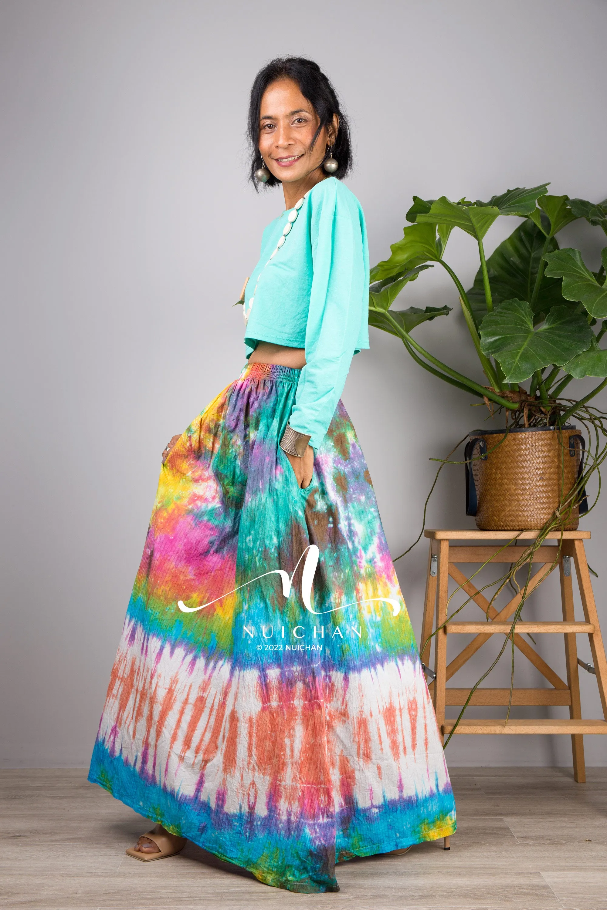 Tie dye skirt