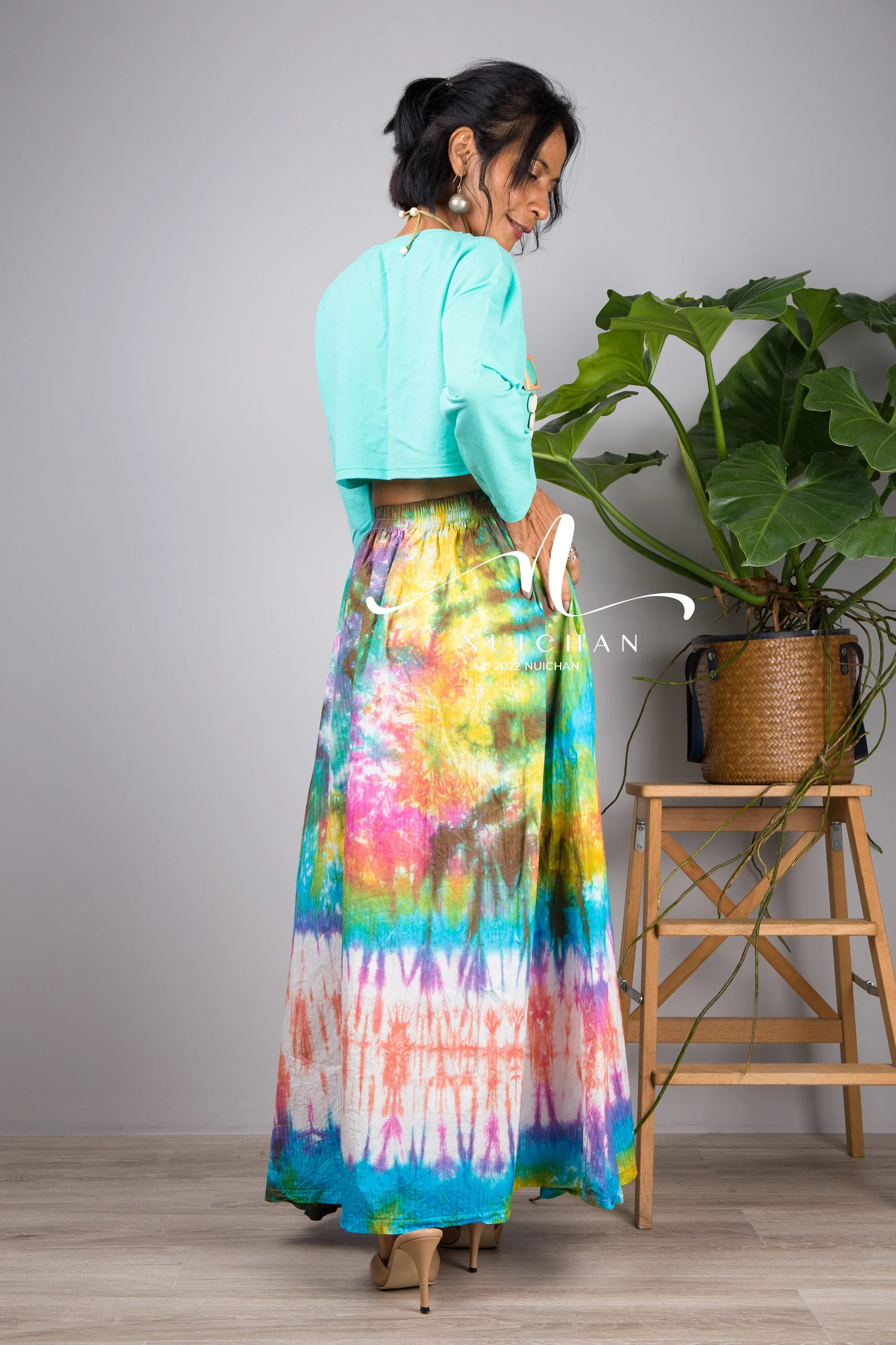 Tie dye skirt