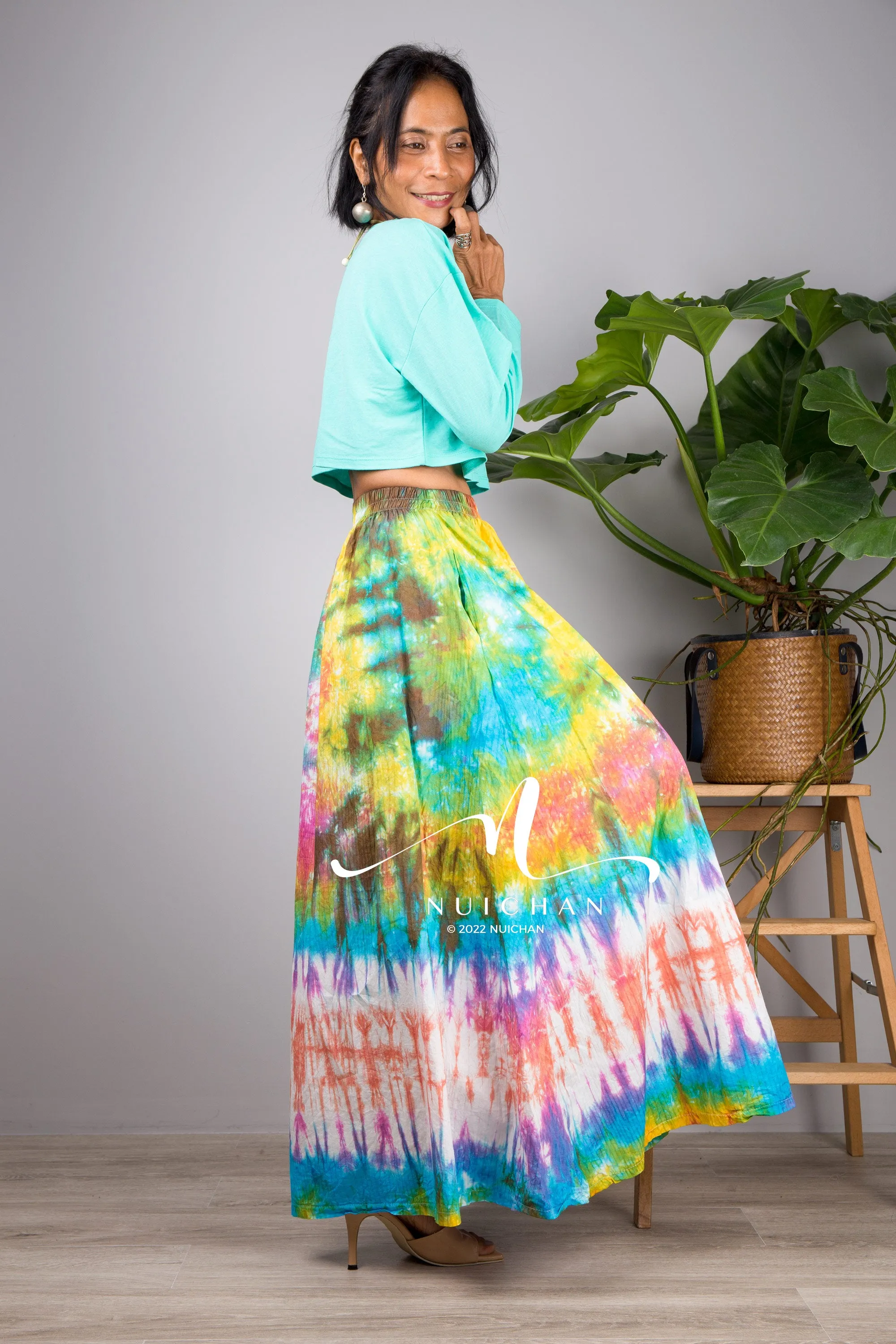 Tie dye skirt