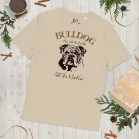 Vegan Bulldog T-Shirt – Mess with the Bulldog, Get Wrinkles!