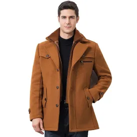 West Louis™ Design Winter Woolen Business Coat